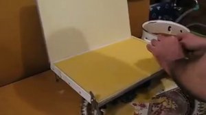 Силиконовый пресc-матрица  для изготовления пасечной вощины