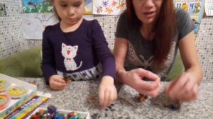 Лепим ежа из пластилина и семечек