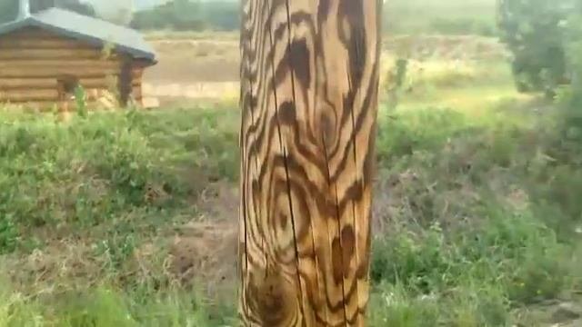 Браширование или искусственное старение древесины