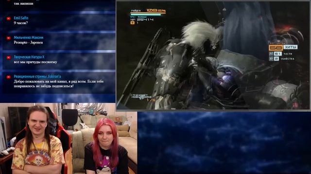 БАЛДЕЖНОЕ ПРОХОЖДЕНИЕ Metal Gear Rising Revengeance | РЕАКЦИЯ НА @GUZNO |