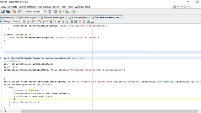 Botón Eliminar en Java NetBeans Base de Datos Access con Java NetBeans смотреть онлайн
