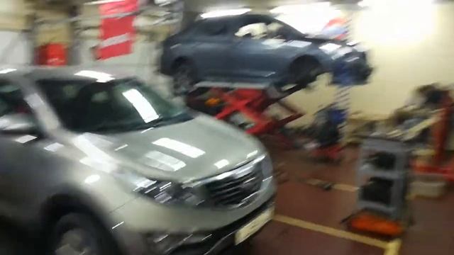 Лёгкий кузовной ремонт Subaru Tribeca в гараж на час смотреть онлайн