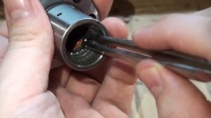 Чистка сборка гайки ШВП SFU 1605 и установка её на винт
