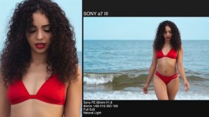 Beach Photoshoot with Alondra | Sony a7 III + 85mm 1.8 and 35mm 2.8 | #LeKStudios