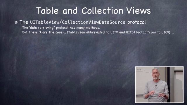 Stanford - Developing iOS 11 Apps with Swift - 11. Drag and Drop, Table View, and Collection View смотреть онлайн
