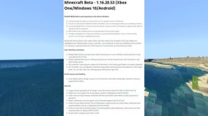 Minecraft Bedrock BETA 1.16.20.53 OUT NOW ! Controller UI + [ Change Log ] MCPE / Xbox / Windows