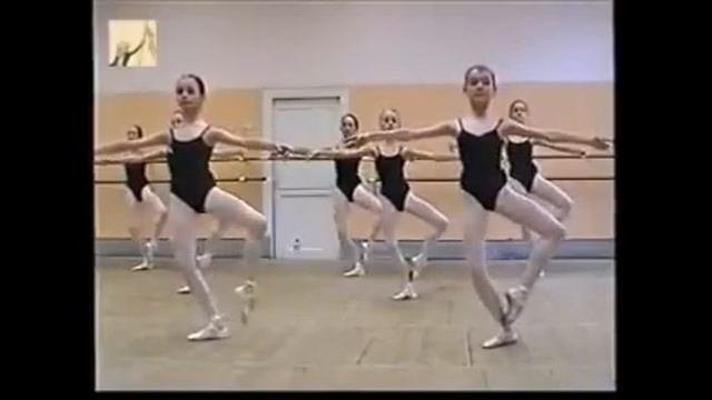 Battement Fondu и Frappé на середине