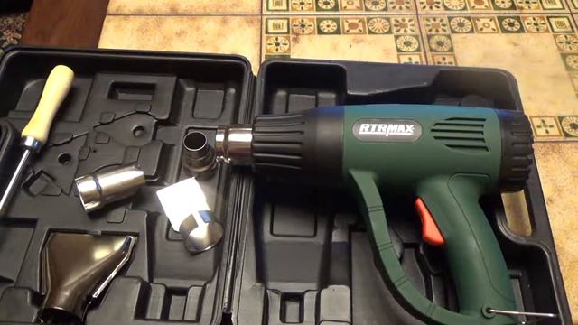 СТРОИТЕЛЬНЫЙ ФЕН RTR MAX 2000W RTM 303. смотреть онлайн