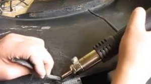 Сварка  пластика паяльной станцией , первые шаги