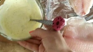 Филе тилапии в духовке. Просто, быстро и вкусно.