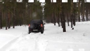 Шевроле нива по сырому снегу
