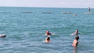 ИМЕРЕТИНКА/сегодня 29.06.2023/море/имеретинская бухта /паравозик из сапов