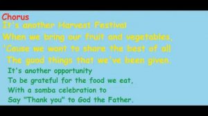 Harvest Samba Song Lyrics