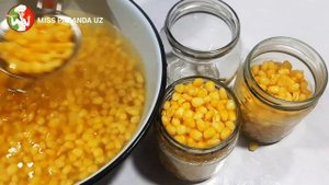 BONDUELLE кукуруза консерва на зиму ? / Кишга БОНДУЭЛЛЕ маккадан беркитиш уй шароитида
