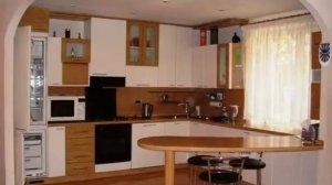 Стильные кухни с барной стойкой -  дизайн интерьера