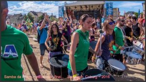 "Samba da Praça" en el pasacalles final dn SAMBACO - 2016.