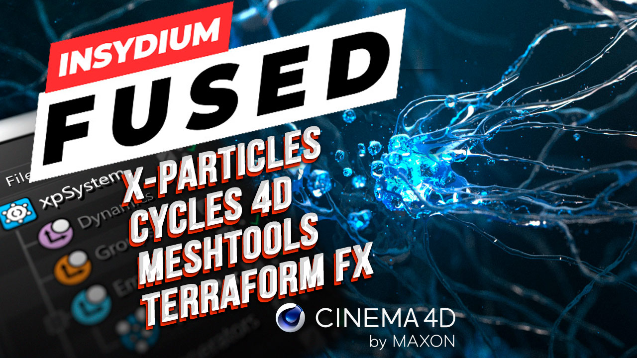 Полный ОБЗОР Insydium Fused, X-Particles, Cycles 4D, MeshTools, TerraformFX