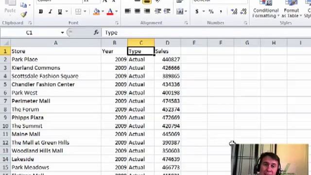 Excel - Pivot Table with Asymmetric Reporting Using Power Pivot Named Sets  - Episode 1320