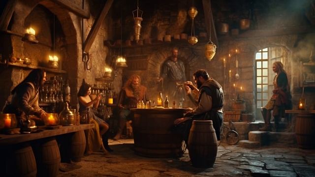Medieval Fantasy Tavern Music Instrumental and Medieval Inn Music Folk Music - Relaxation Music