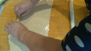 Готовим штрудель с мясом