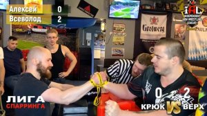 Full fight armwrestling #Армрестлинг | Лига спарринга. Крюк против верха поединок №3