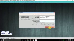 Payroll System Reports In  GSTBLUE Accounting Software | Version 2.0