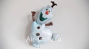 Фольгированный шар Снеговик Олафф