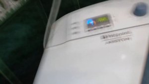 (2 Часть) Режим слива воды на стиралке Hotpoint Ariston AVTF 104+Сброс программы