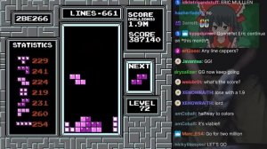 NES Tetris - FIRST EVER GLITCHED COLORS and 6 Million Points (World Record)