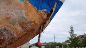 Оклейка яхты из дерева стеклотканью, что будет с деревом, оклеивать  или нет?