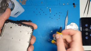 Замена дисплея Xiaomi redmi 9c nfc . замена задней крышки . стекла задней камеры.  разбор