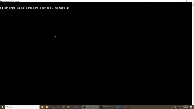 Django Tutorials | Patient Record App | Install Django with Admin Panel | Django 3