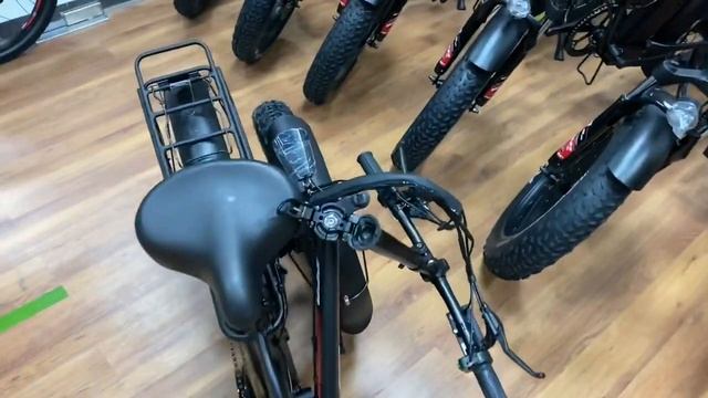 Складной электро фэтбайк Eco Drive V5 500W 48V13ah теперь можно протестировать и купить в Москве. смотреть онлайн