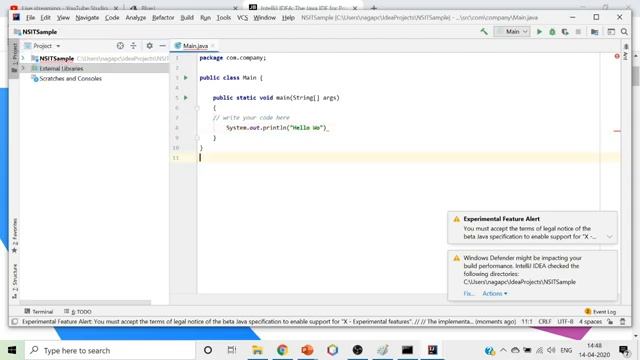 My First Java Progam смотреть онлайн