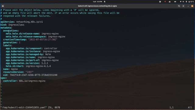[ Kube 106.2 ] Kubernetes ingress | Set up a default ingress class