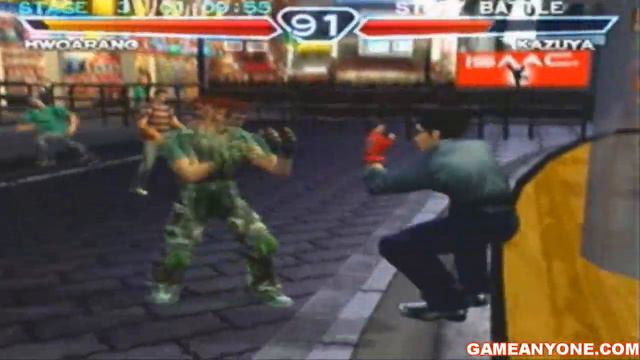 Tekken 4 - [HD] - Hwoarang Playthrough 1/2 смотреть онлайн