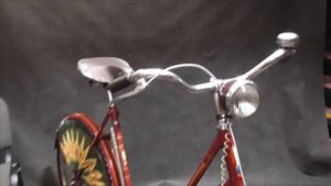 Дамский велосипед из 50-х ХВЗ в-22. Обзор после реставрации.