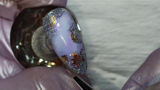 Nail Art Ideas | УДИВИТЕЛЬНЫЙ ЭФФЕКТ НАТУРАЛЬНОГО КАМНЯ#12