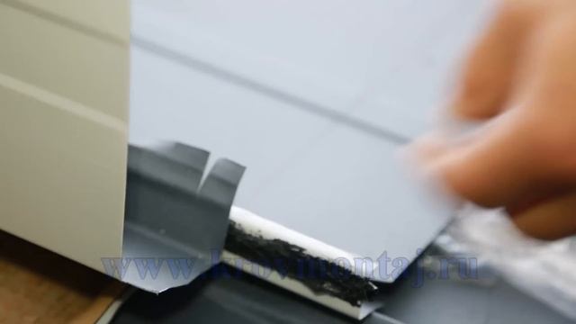 Фальцевая кровля. Монтаж кровли. смотреть онлайн