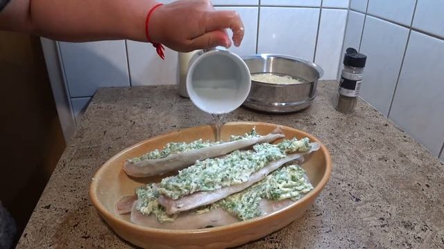 Рыба запечённая в духовке, просто пальчики оближешь!
