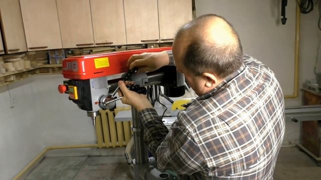 Радиально сверлильный станок JIB RDP 86016F Сборка, обзор. смотреть онлайн