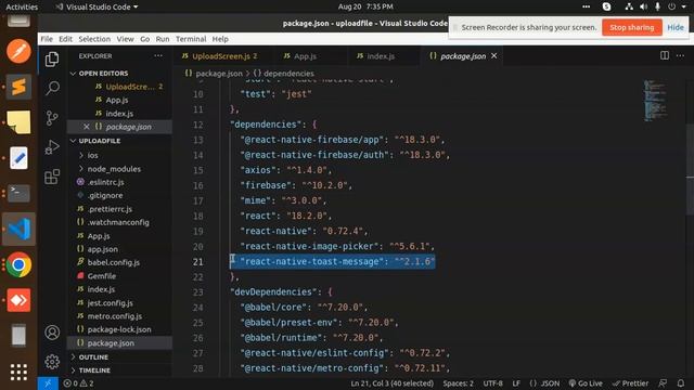 React Native Firebase Email Password Authentication Login смотреть онлайн