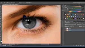 Урок по фотошопу #2 Изменение цвета глаз