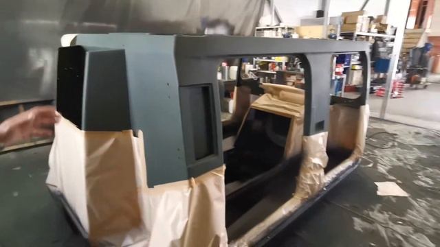 Покраска кабин. Вездеход BV-206 Лось смотреть онлайн