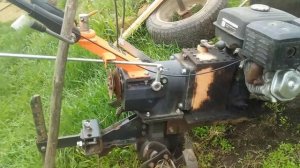 роторная косилка  мотоблока  переделка