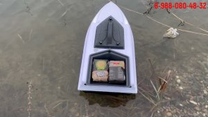 Новый корпус собственного производства piXel Boat Carrier. Первые тесты прикормочного кораблика.