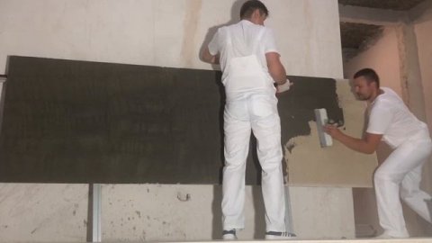 Укладка крупноформатного керамогранита