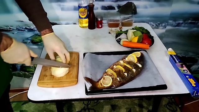 Рыба по - французски! Вкуснота невероятная!-