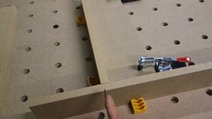 рабочее место. перфорированная столешница типа MFT3 FESTOOL 2