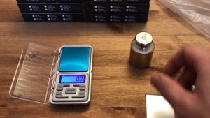 Весы ювелирные, электронные портативные MH-500 0,1-500g Калибровка.